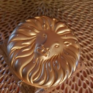 Vintage Estee Lauder Leo empty mirror compact